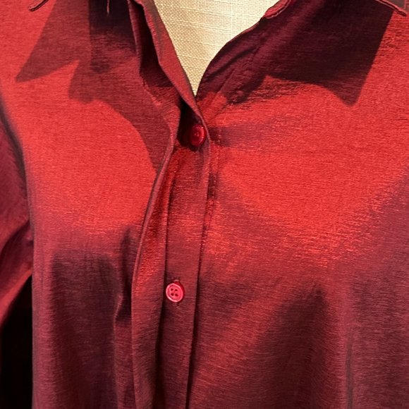 BOHO CHIC Button Front Blouse - Picture 7 of 12